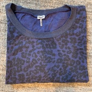 Splendid  |  Cheetah Print Pullover/Top